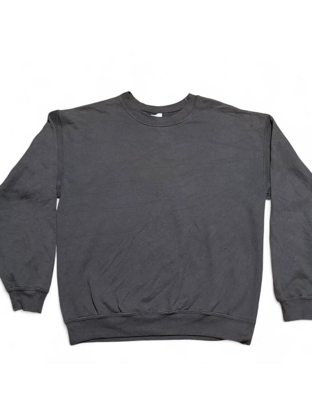 Gildan Heavy Blend Charcoal Crewneck Sweatshirt — Size M